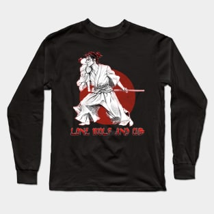 Japanese Katana Long Sleeve T-Shirt